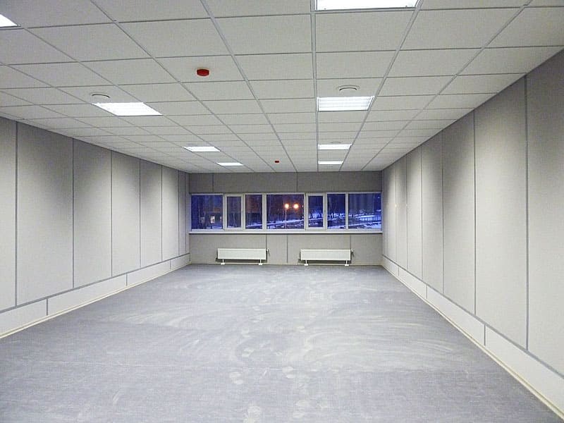 Негорючие потолочные плиты